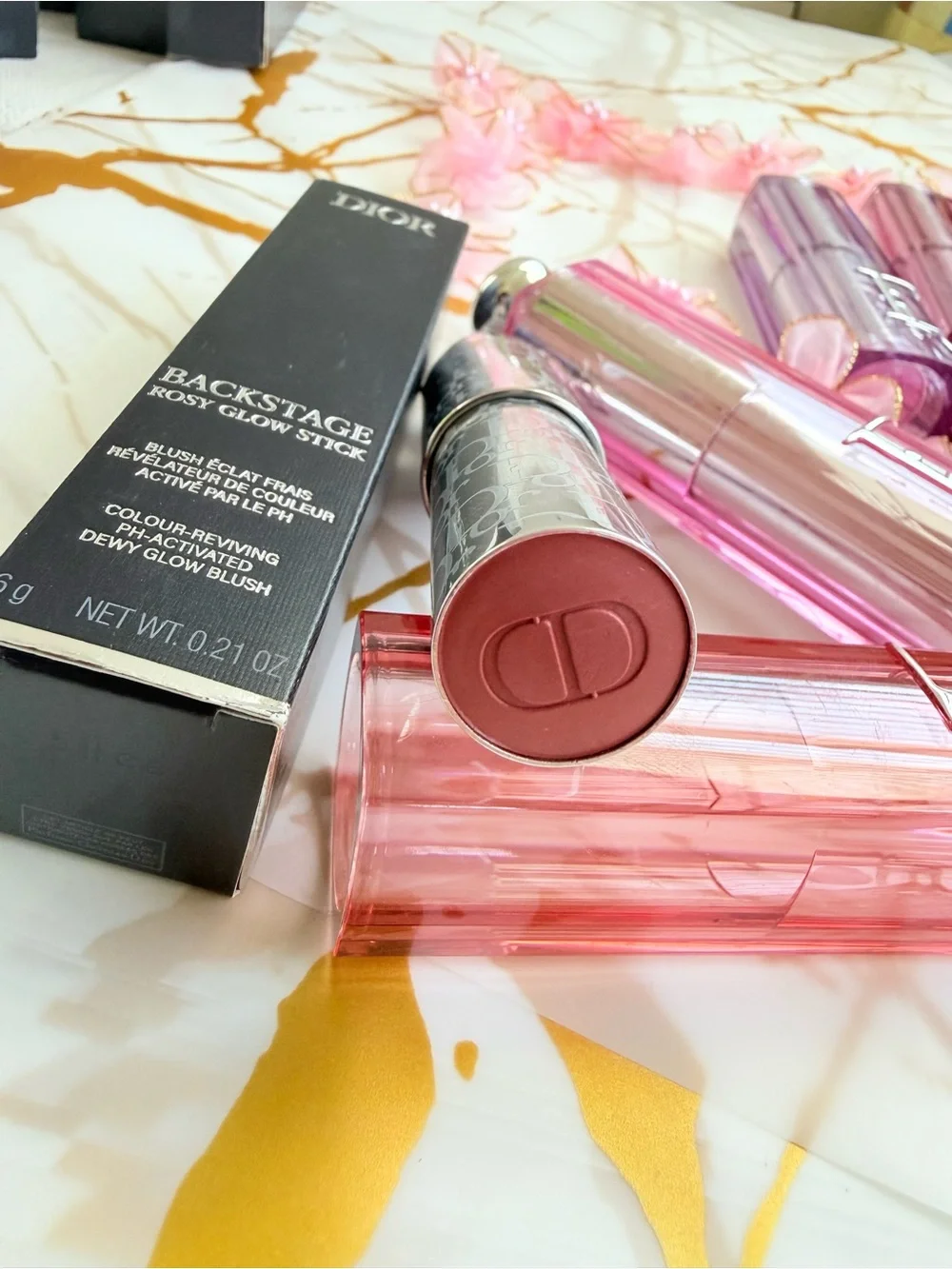 DIOR Backstage Rosy Glow Stick Blush 012 Rosewood AMAZING Brand New in box